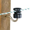 Agrarzone Pasture Fence Insulator, Slot Insulator, Black, 5.3 mm Support