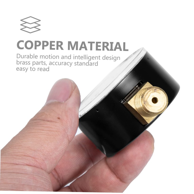 KONTONTY Pressure Filter Water Pressure Gauge for Pool Filter 1/4