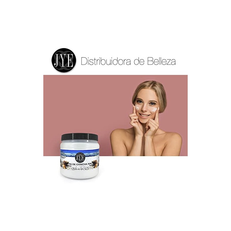 JYE Crema de Concha Nácar Natural, Hidratante, Aclarante, 1 Kilo
