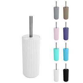 WK Alstar Enclosed Toilet Brush and Holder (White)