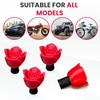 Rose Valve Stem Caps – 4 Pack | Tire Air