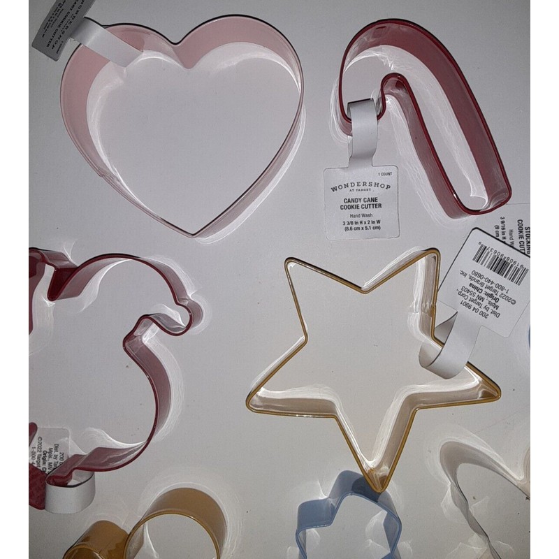 Threshold 8 Stainless Steel Metal Enamel Coat Standard Christmas Cookie