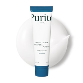 PURITO Crema del Mar Profundo, Hidratación, Ligera, para Todos los Tipos de Piel, Hidratante Facial Diario, Vegano y Libre de Crueldad Animal, Cuidado de la Piel Coreano, 50ml 1.69 fl.oz