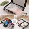 HZSZJMN 20 Pcs Travel Storage Bag, 5 Size Resealable Bag