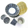 Minisara Soba Dinnerware Set, Zaru Soba Set, Edo Pattern, For