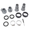 Pool Hose Adapter Replacement Hose Adapter with Collar for Threaded