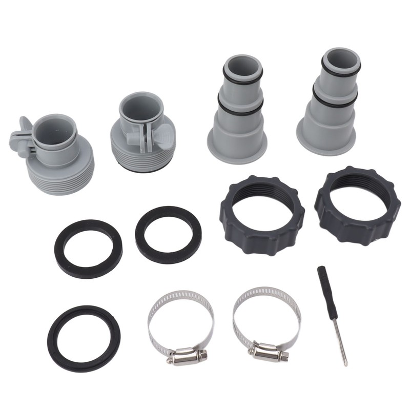 Pool Hose Adapter Replacement Hose Adapter with Collar for Threaded
