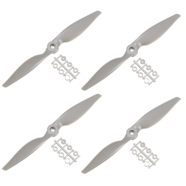QUARKZMAN RC Propellers 2 Blade Supports 9 x 4.5 Grey