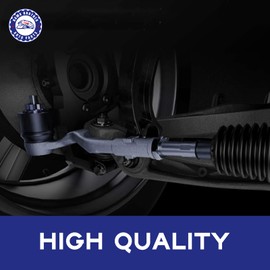 HAWK BROTHER 2Pcs Tie Rod End, Front Inner Outer Tie Rod End Compatible With 1994-2001 Acura Integra, 1997-2000 Acura El, 1992-2001 Honda Civic CR-V, 1993-1997 Honda Civic Del Sol ES3332R ES3331R