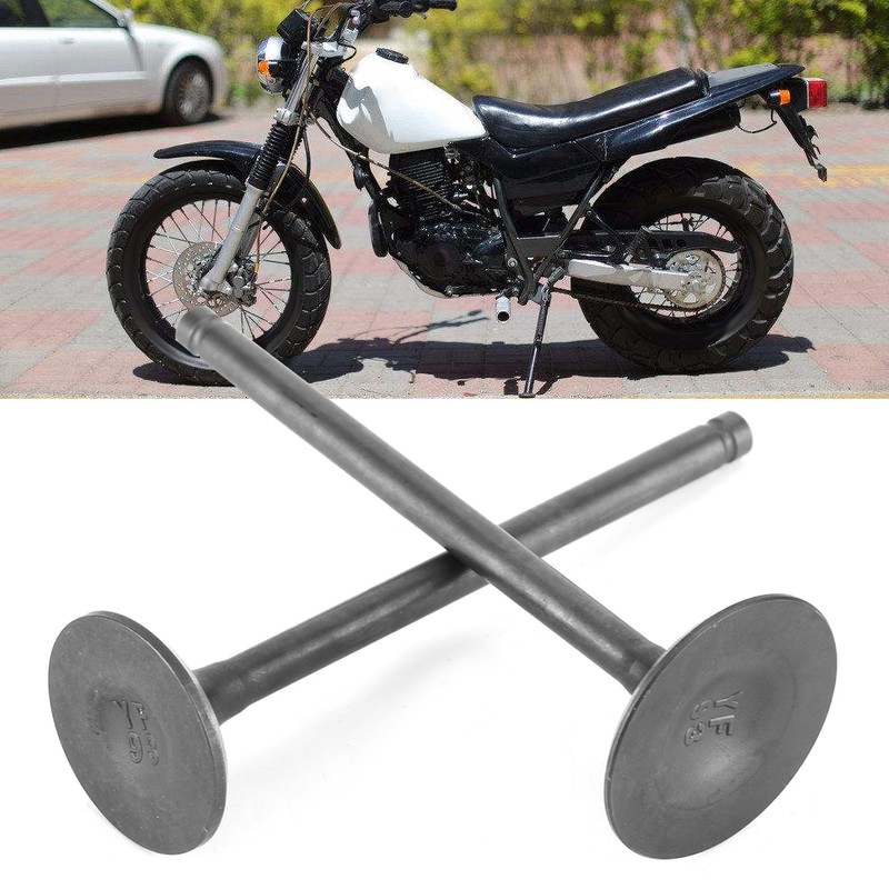 Pair Engine Head Intake Exhaust Valve Parts Fits for SHINERAY