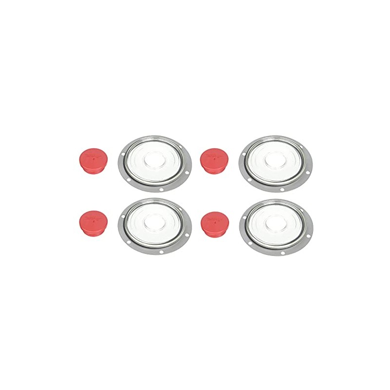 4 Pack of TORQUE Hubcap 3595995 Hub Cap Window Kit