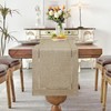LOMOHOO Rustic Table Runner 71 Inch Long Boho Table Runner,