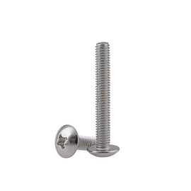 Adiyer 40-Pack Metric M4 x 30mm Machine Screws for Cabinet Drawer Knob Pull Handle, 304 Stainless Steel, Truss Head Bolts, Phillips Drive