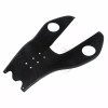 Generic Black Leather Gas Tank Bag Panel Cover Pad W/