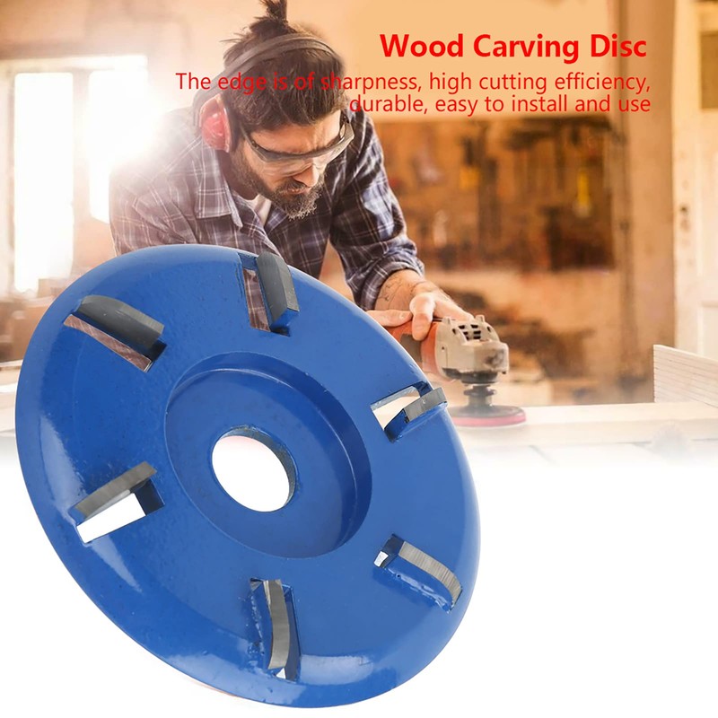 Wood Grinding Disc for Angle Grinder, 90 mm 6 Teeth