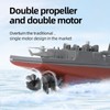 2.4GHz Remote Control Mini Boat Simulation Remote Control Warship Water