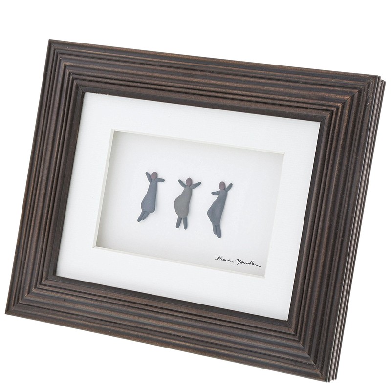 Sharon Nowlan Celebrate Life Framed Picture, Wood, Multi-Colour, 20 x