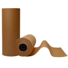 WOD KPN Brown Kraft Paper Roll - 18 inch x 1000 feet - for Packaging, Moving, Storage, Gift Wrapping, Floor Covering, Postal, Parcel, Eco-Friendly Packing Material - Made in USA