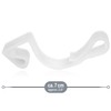 com-four® 50 x gutter hooks for fairy lights, plastic rain