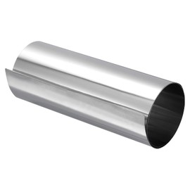 sourcing map 0.05x150x1000mm 304 Stainless Steel Roll Sheet Fine Plate Sheet Foil for Crafts, Electronic Equipment, Silver Tone
