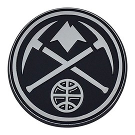 FANMATS 17587 Denver Nuggets 3D Chrome Metal Auto Emblem