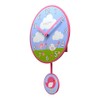 London Clock Birds Childrens Wall Clock, Multi, 38 x 25
