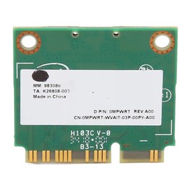 ASHATA Módulo de Tarjeta de Red Bluetooth 4,2, Expansión de Módulo Inalámbrico, Adaptador de Tarjeta de Red Mini PCIE de 1200Mbps 2,4G 5G Hz para 7 10