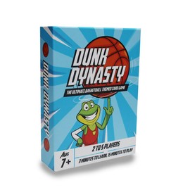 Dunk Dynasty – The Ultimate Basketball Card Game! Strategic Card Game for Kids and Adults. Great for Parties and Game Nights. 2-5 Players, Ages 7+.