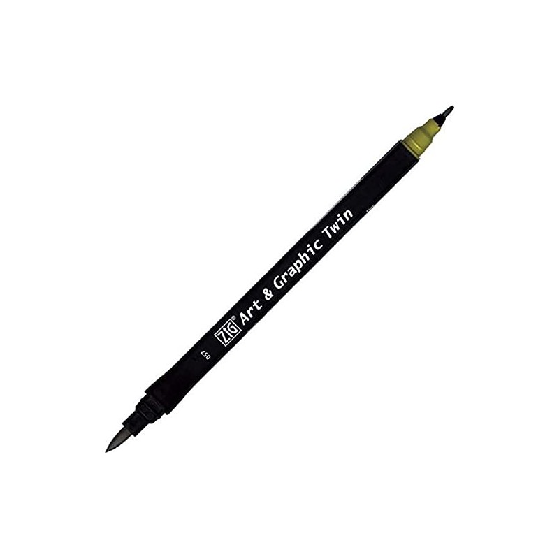 Kuretake ZIG Art and Graphic Twin Tip Bürste Marker 057