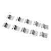 50pcs Hinges Appearance Electroplating Durable Iron Material Wooden Boxes Repairing