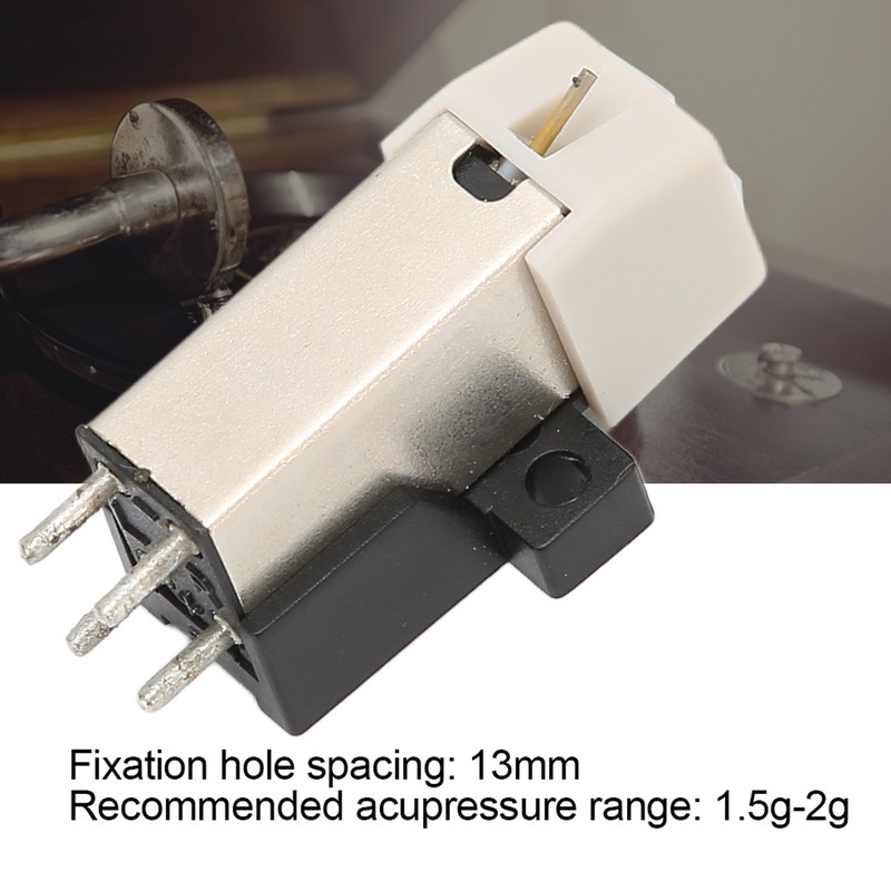 Magnetic Cartridge Stylus with LP Vinyl Needle for Turntable Record