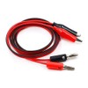 bnafes Power Supply Double Alligator Clip to Banana Connector Audio
