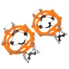 2Pcs Ice Traction Cleats Anti Skid Shoe Crampon Cover Snow