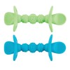 Nuby Dipeez Cucharas/Cucharas de silicona 2 en 1, 2 unidades,