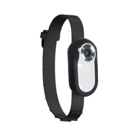 Sarini Halsbandkamera HD 1080P Hundetracker Mini-Actionkamera mit 0,96 Zoll Display und 90° Weitwinkel Kein WLAN nötig für den Innen- und Außenbereich für Katzen und Hunde