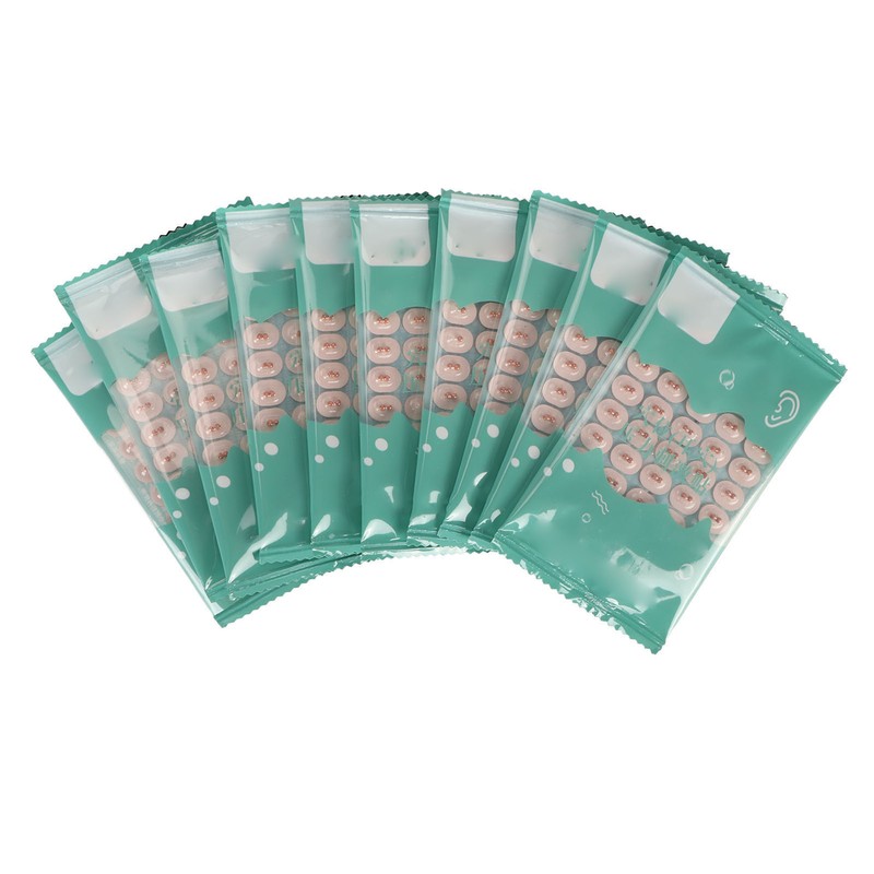 450pcs Acupressure Ear Massage Acupoint Pressure Stimulation Paste Needle Stone