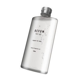 REVUM Hair Oil, Non-Rinsing Treatment, 3.4 fl oz (100 ml), Men's, Women's, Organic Hair Care, Smooth