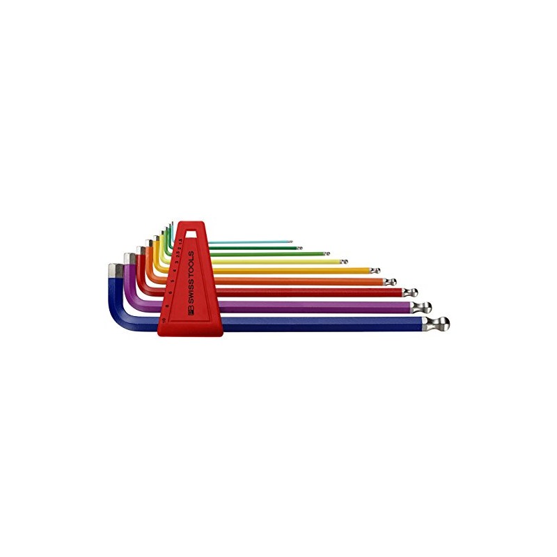 PB Swiss Tools PB 212LH-10 RB Ballend hex set long