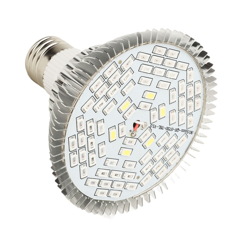 Plant Lamp Bulb Full Spectrum 50W E27 Base 78 Beads