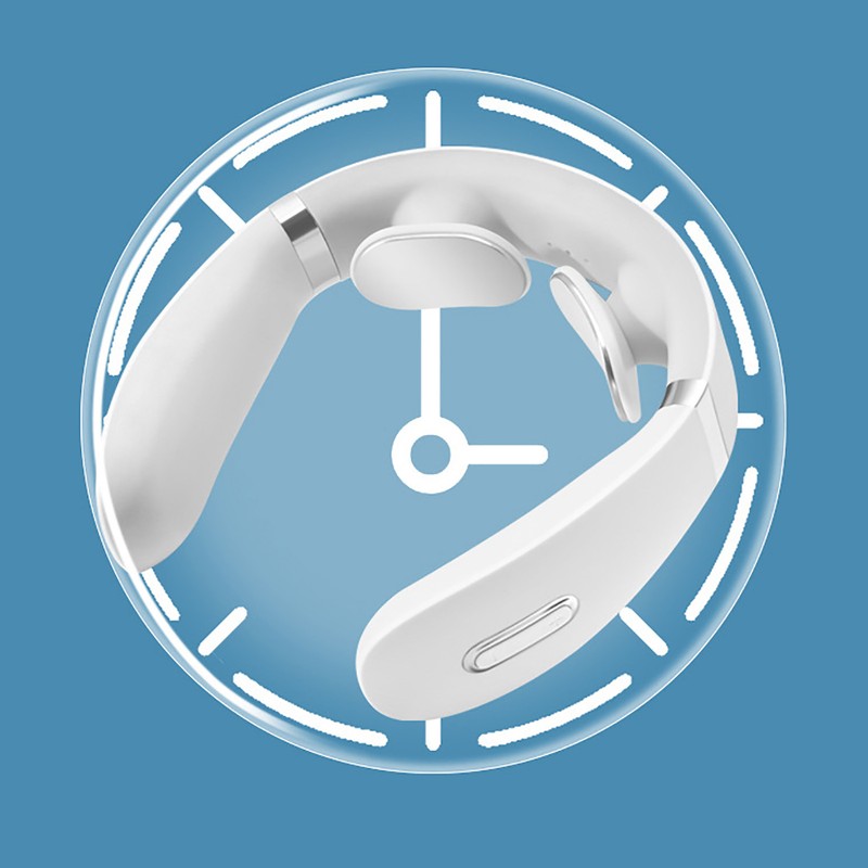 Pulse Neck Massager Electric Point Therapy Portable Hot Compress for