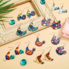 Nosiny 8 Pairs Acrylic Hen Chicken Earrings Lovely Gift for