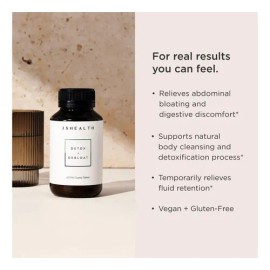 Jshealth Detox Hígado 60 Tabletas Cardo Mariano Cúrcuma
