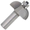 Akylin 4pcs Cove Router Bit Set,1/2" Shank,Radius 3/16",1/4",7/16", and 9/16",Cove