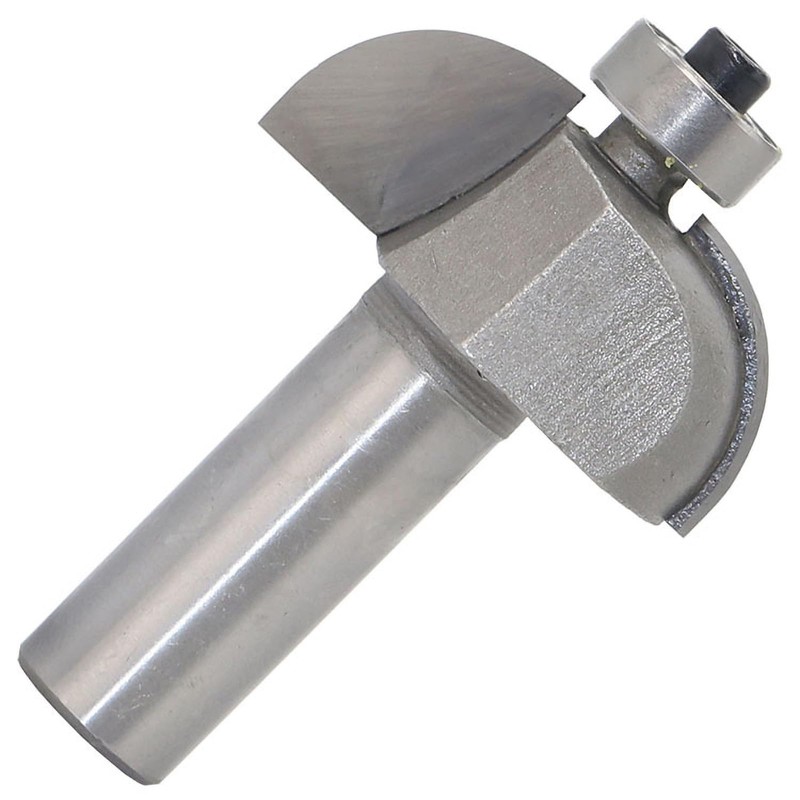 Akylin 4pcs Cove Router Bit Set,1/2" Shank,Radius 3/16",1/4",7/16", and 9/16",Cove