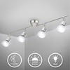 B.K.Licht B.K.Licht - LED ceiling lamp, swiveling, neutral white light