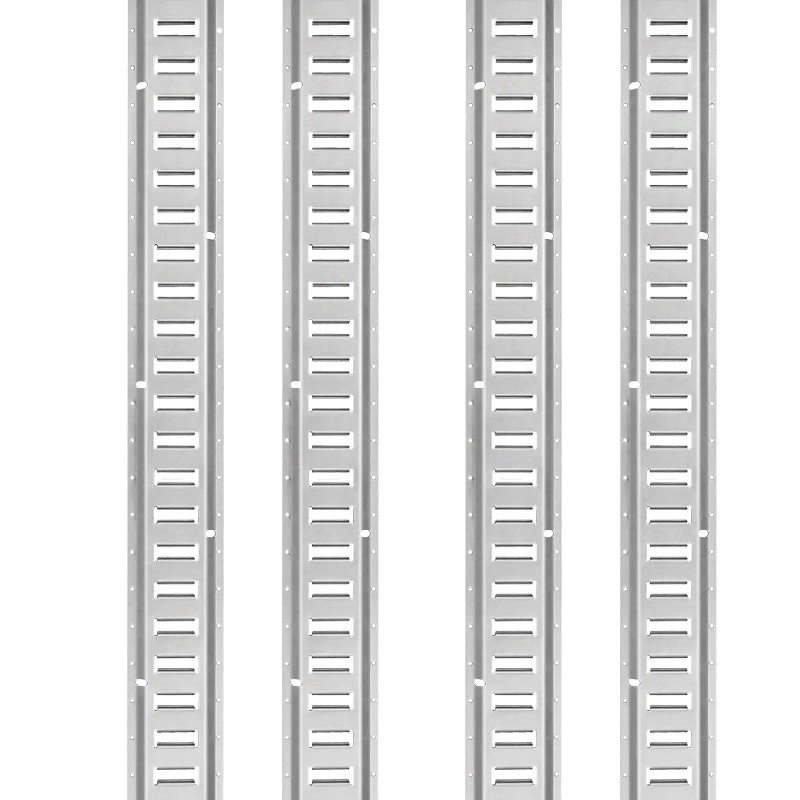 34PCS 5FT E-Tracks Set Tie-Down Rail Kit with 8 Steel