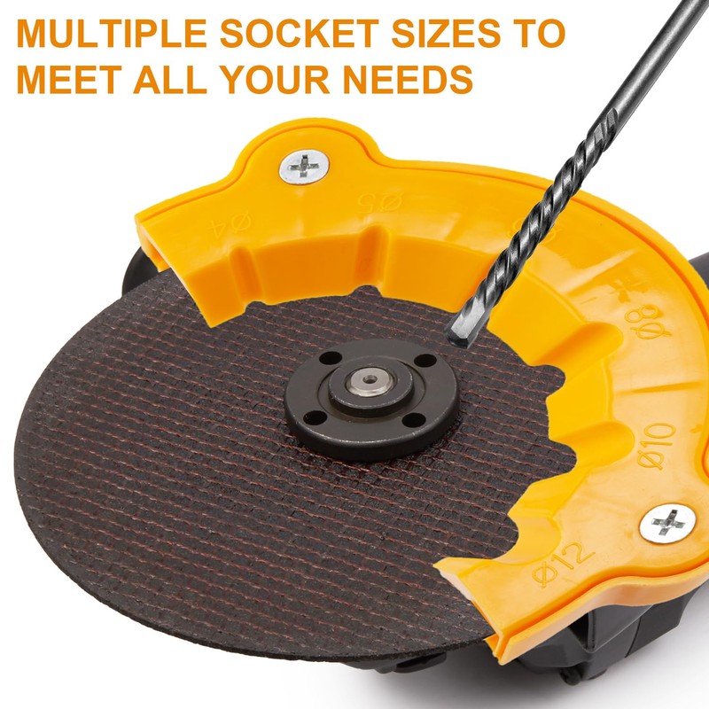 2pcs Drill Bit Sharpener, Plastic Drill Bit Sharpener Tool for