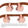 sourcing map Twill Wide Elastic Band Double-Side 75mm(3 inch) Flat