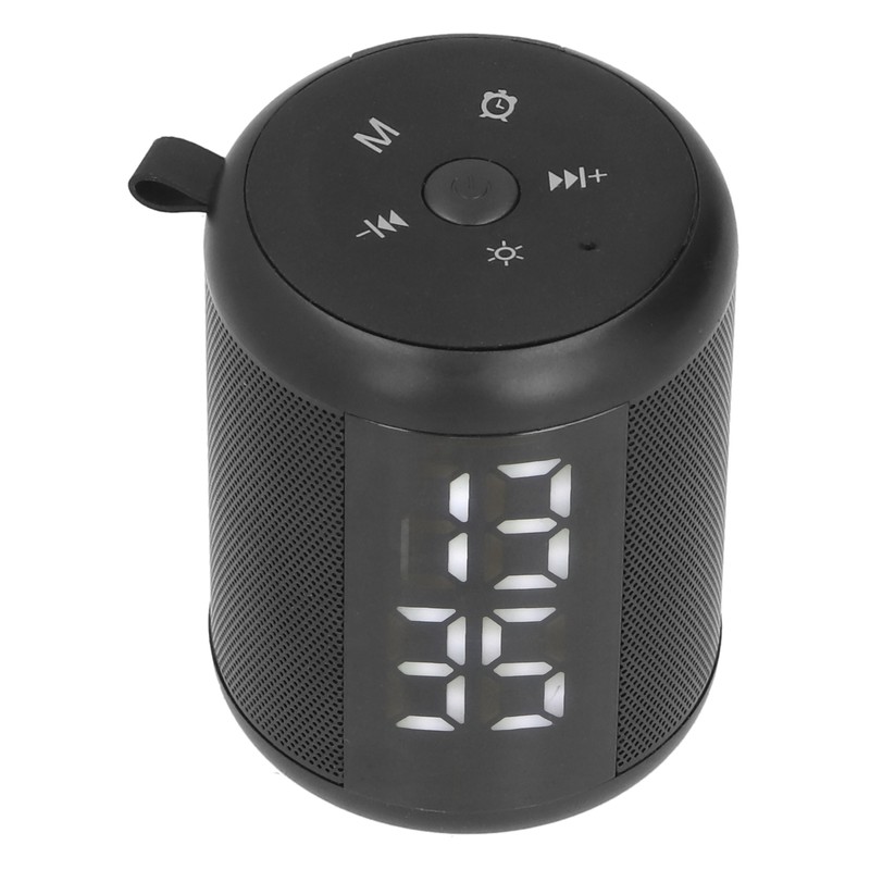 Bluetooth Speaker Alarm Clock Multifunctional Dual Alarm Clock LED Screen