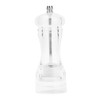 2Pcs Acrylic Manual Grinder Transparent Pepper Salt Mill Spice Jar
